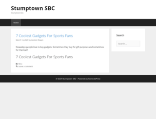 stumptownsbc.com screenshot