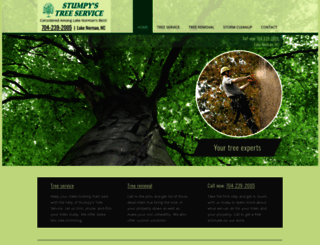 stumpystreeservice.com screenshot