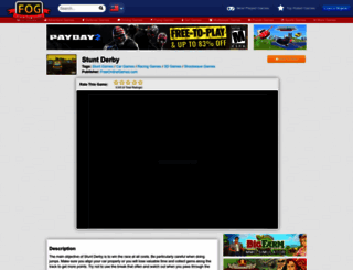 stunt-derby.freeonlinegames.com screenshot