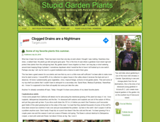 stupidgardenplants.com screenshot