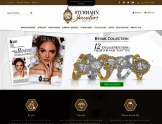 sturhahnjewelers.com screenshot