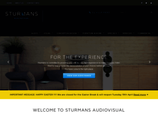 sturmans.com.au screenshot