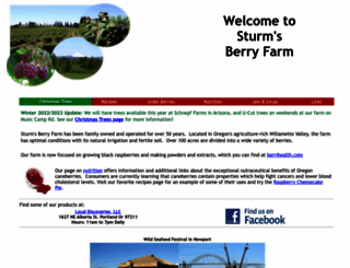 sturmsberryfarm.com screenshot