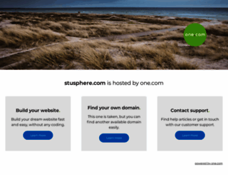 stusphere.com screenshot