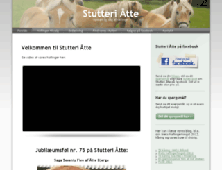 stutteri-aatte.dk screenshot