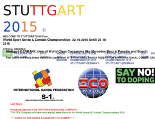 stuttgart2015.com screenshot