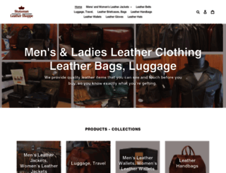 stutzman-leather-shoppe.myshopify.com screenshot