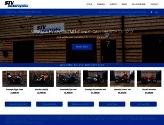 stvmotorcycles.co.uk screenshot
