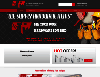 stwhardware.com.my screenshot