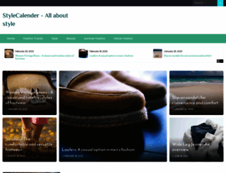 style-calendar.com screenshot