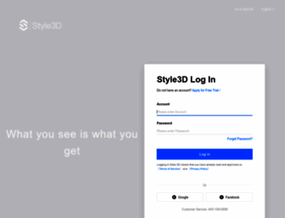 style3d.com screenshot