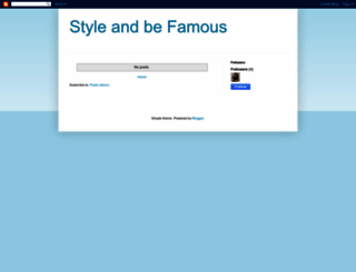 styleandbefamous.blogspot.com screenshot