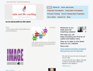 styleandlifecoaching.com screenshot