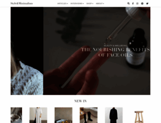 styleandminimalism.com screenshot