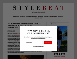 stylebeat.blogspot.com screenshot