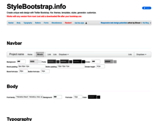 stylebootstrap.info screenshot