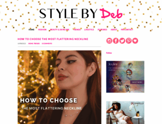 stylebydeb.com screenshot