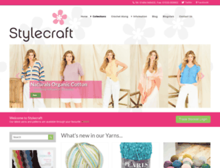 stylecraft-yarns.co.uk screenshot