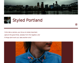 styledportland.wordpress.com screenshot