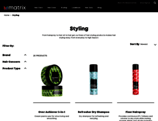 stylelink.matrix.com screenshot