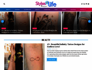 stylesatlife.com screenshot