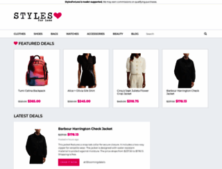 stylesforless.com screenshot