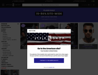 styleshop.se screenshot