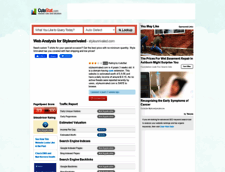 styleunrivaled.com.cutestat.com screenshot