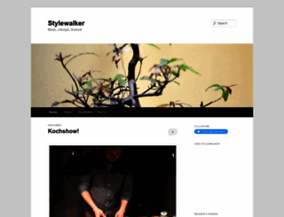 stylewalker.net screenshot