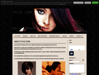 stylezonejhb.jimdo.com screenshot