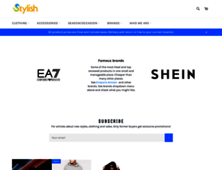 stylis-portal.myshopify.com screenshot