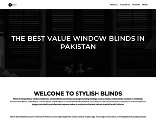 stylishblinds.net screenshot