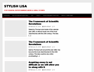 stylishlisa.com screenshot