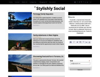 stylishlysocial.com screenshot