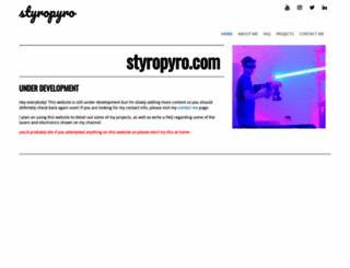 styropyro.com screenshot