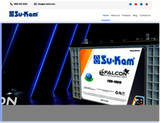 su-kam.com screenshot