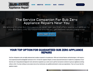 sub-zero-appliance-repair.com screenshot