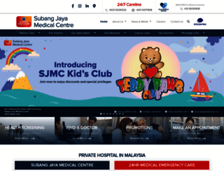subangjayamedicalcentre.com screenshot