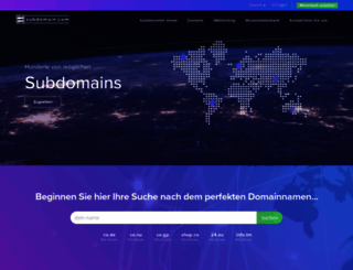 subdomain.com screenshot