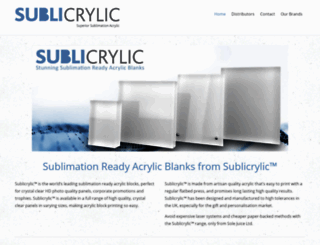 sublicrylic.com screenshot