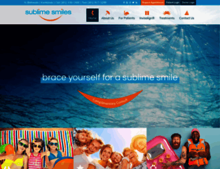 sublimesmiles.com screenshot