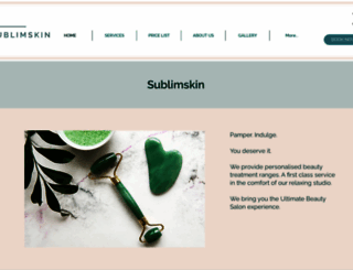 sublimskin.com screenshot