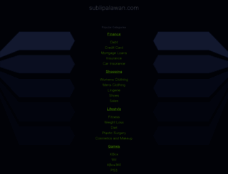 sublipalawan.com screenshot