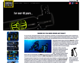submersiblesystems.com screenshot