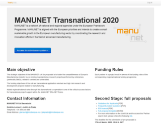 submission.manunet.net screenshot