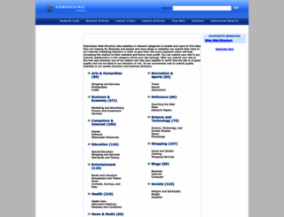 submissionwebdirectory.com screenshot