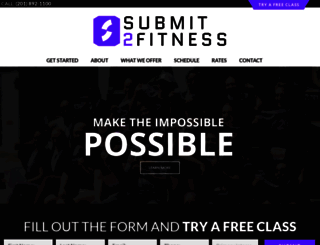 submit2fitness.com screenshot