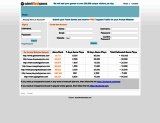 submitflashgames.com screenshot