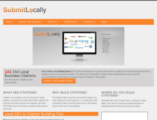 submitlocally.com screenshot