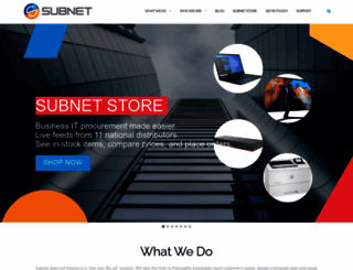 subnet.net.au screenshot